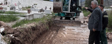 Ξεκίνησε το Έργο «ΚΑΤΑΣΚΕΥΗ ΟΣΤΕΟΦΥΛΑΚΙΩΝ ΚΑΙ ΛΟΙΠΕΣ ΣΥΝΤΗΡΗΣΕΙΣ ΣΤΑ ΚΟΙΜΗΤΗΡΙΑ ΤΟΥ ΔΗΜΟΥ ΕΡΜΙΟΝΙΔΑΣ»